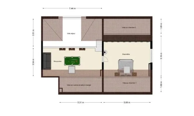 Недвижимость Attic flat 6 rooms: 11
