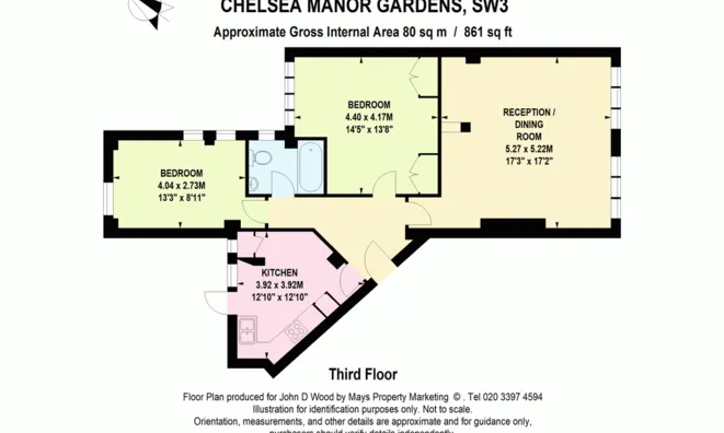 Недвижимость Chelsea Manor Gardens: 10