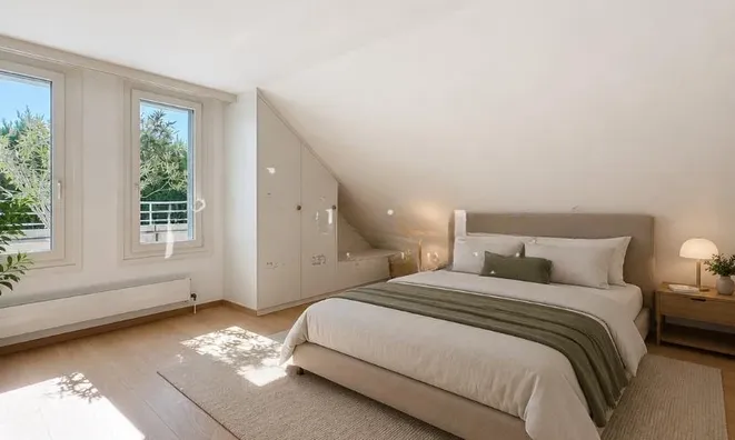 Недвижимость Attic flat 6.5 rooms: 8
