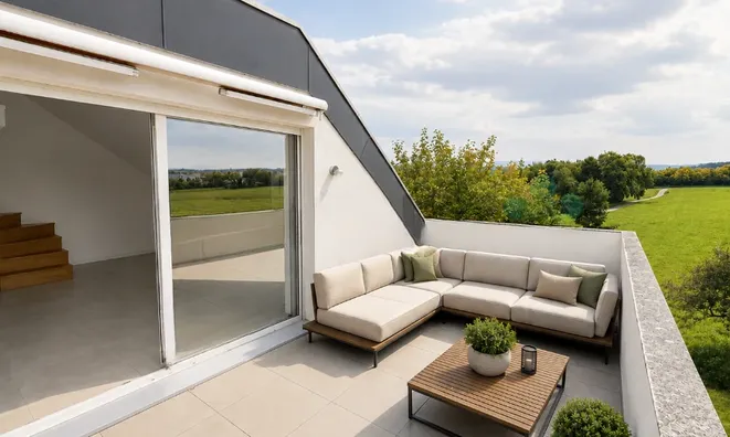 Недвижимость Attic flat 4 rooms: 3