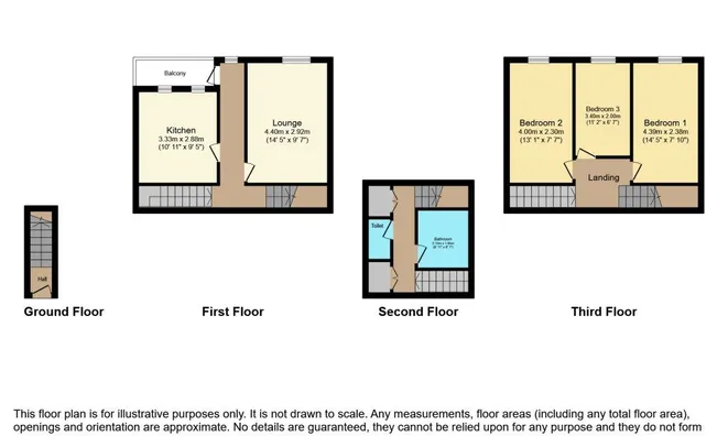 Недвижимость Flat 3 Aberfeldy House: 13