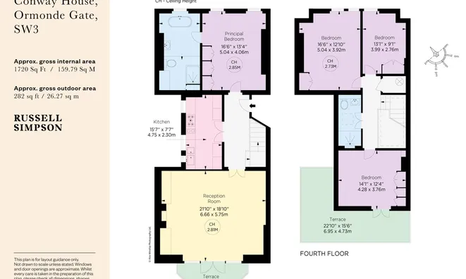 Недвижимость Conway House, 5-6 Ormonde Gate, Chelsea: 14