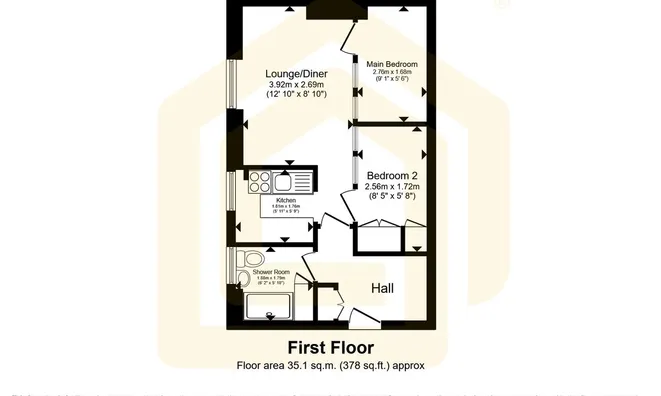 Недвижимость Flat 24 Daver Court, Chelsea Manor Street: 14