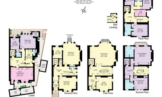 Недвижимость Cadogan Gardens, Chelsea: 19