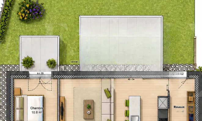 Недвижимость Apartment 3 rooms: 2