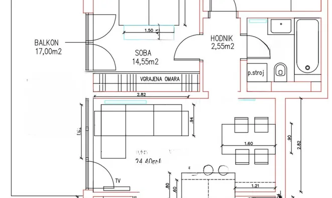 Недвижимость Apartment 2.5 rooms New Chernuchy: 10