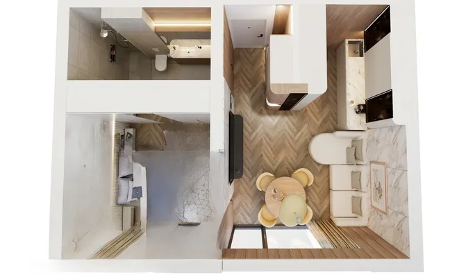 Недвижимость 2-bedroom apartment in Bežigrad: 12