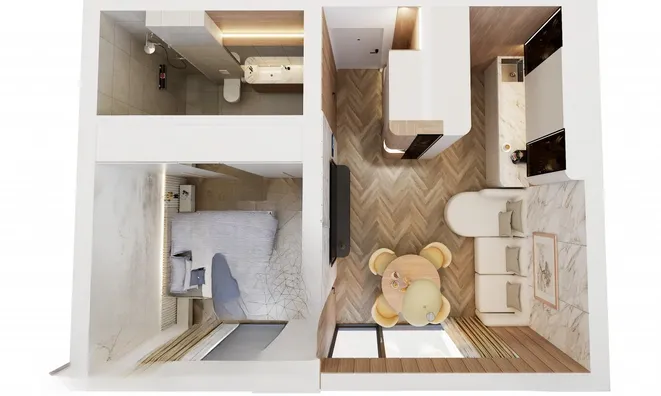 Недвижимость 2-bedroom apartment in Bežigrad: 13