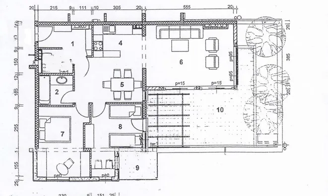 Недвижимость 3-room apartment in New Bežigrad: 19