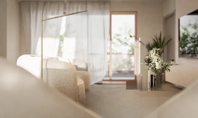 Недвижимость Three-room apartment in Bežigrad: 11