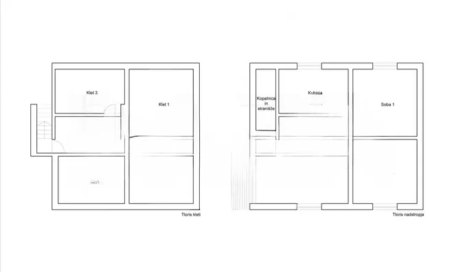Недвижимость Three-room apartment Bežigrad: 13