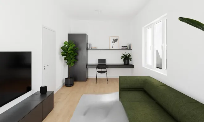 Недвижимость Three-room apartment Bežigrad: 17