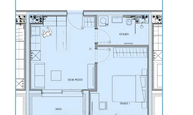 Недвижимость Apartment in the center of Koper: 7