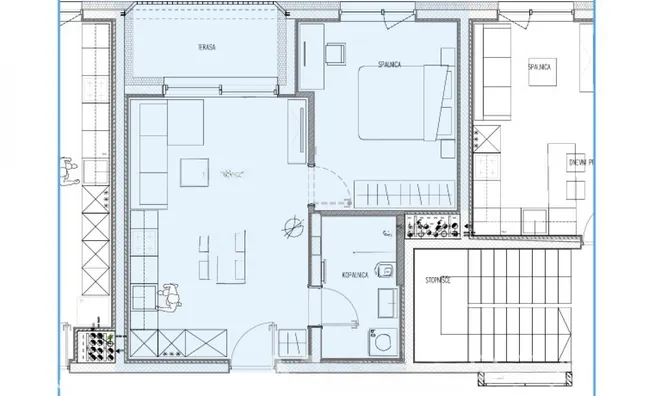 Недвижимость 2-room apartment in Koper: 6