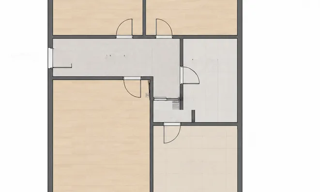 Недвижимость Three-room apartment in Chernuchi: 14