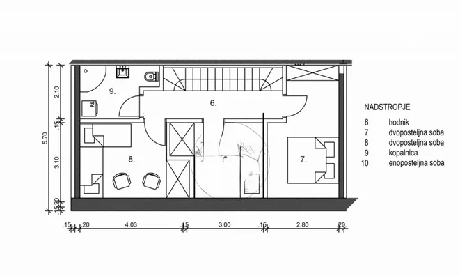 Недвижимость 4-room apartment, LU Center: 14