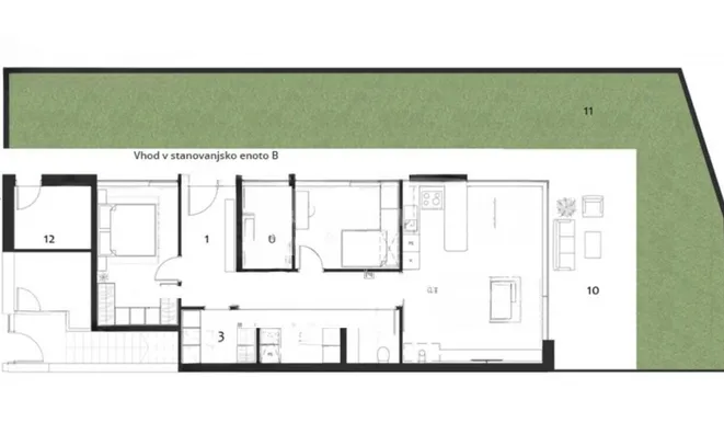 Недвижимость Apartment in Novye Stanezhitsy: 21