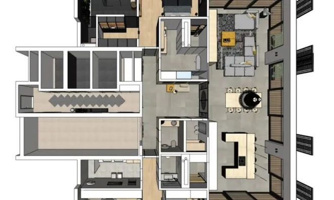 Недвижимость Apartment, 5+ rooms, Bežigrad: 6