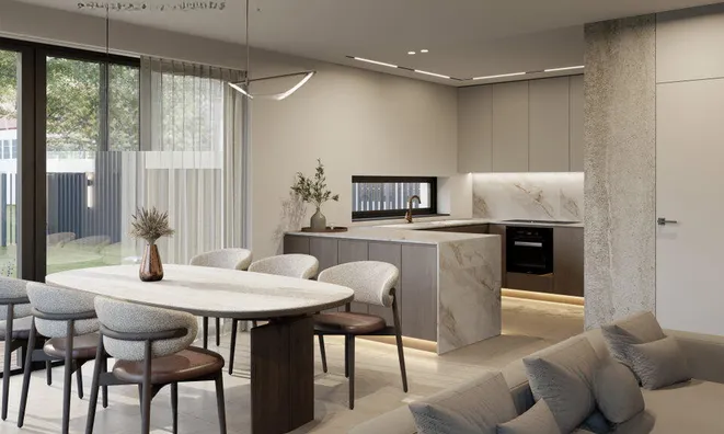Недвижимость Two-story house New Ljubljana: 9