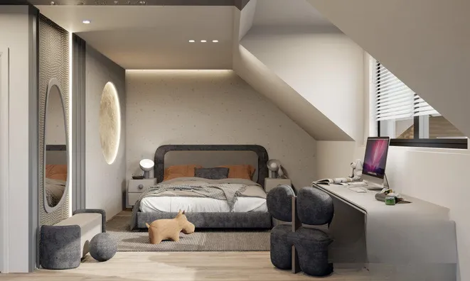 Недвижимость Two-story house New Ljubljana: 14