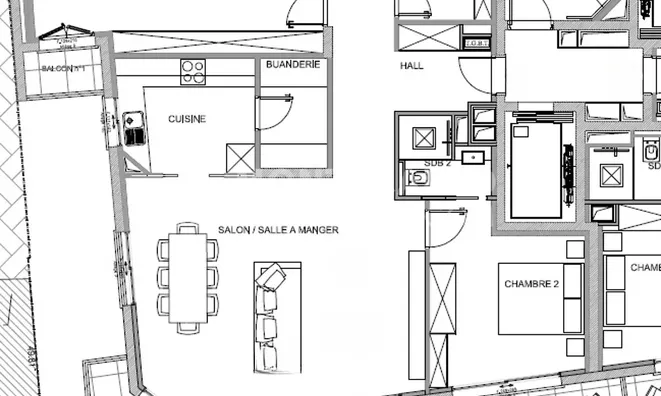 Недвижимость Apartment Monaco, La Rousse: 18