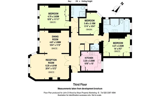 Недвижимость Cheyne Court, Chelsea: 19