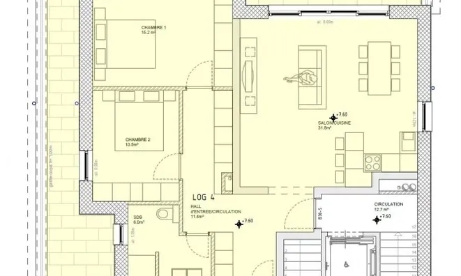 Недвижимость Apartment 2 bedrooms for sale in Heffingen: 2