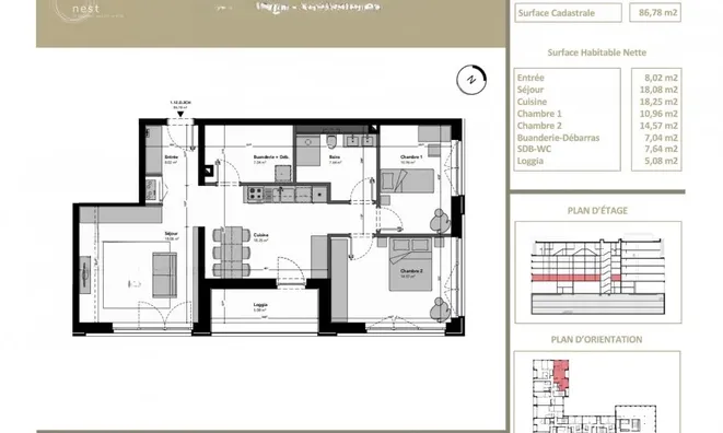 Недвижимость Apartment 2 bedrooms for sale in Belval: 4