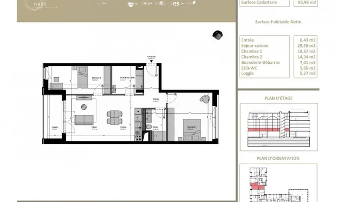 Недвижимость Apartment 2 bedrooms for sale in Belval: 3