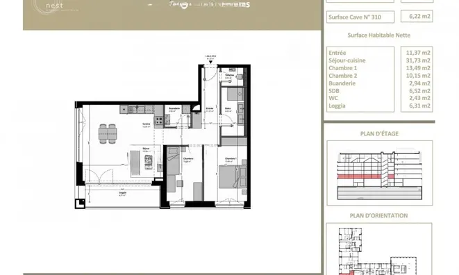 Недвижимость Apartment 2 bedrooms for sale in Belval: 4