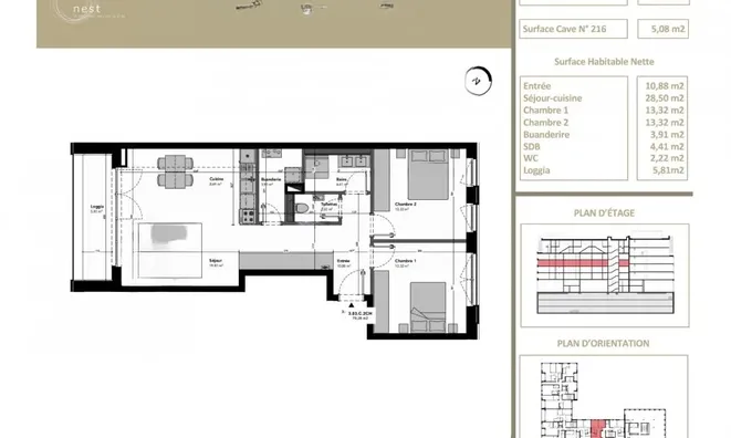 Недвижимость Apartment 2 bedrooms for sale in Belval: 3