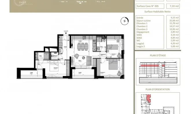 Недвижимость Apartment 3 bedrooms for sale in Belval: 4