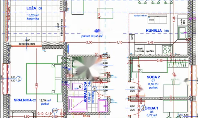 Недвижимость Четырёхкомнатная квартира Рудник: 2