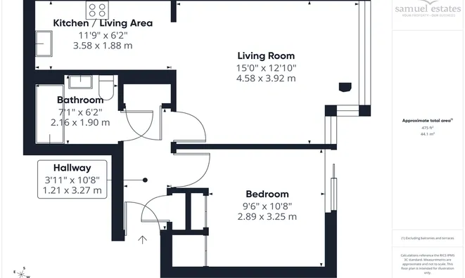 Недвижимость Phoenix Way, Battersea: 14