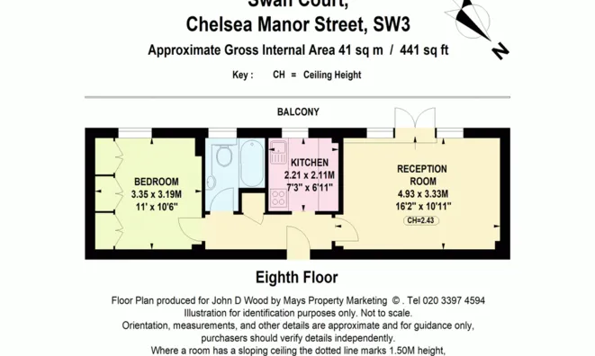 Недвижимость Swan Court, Chelsea Manor Street: 13