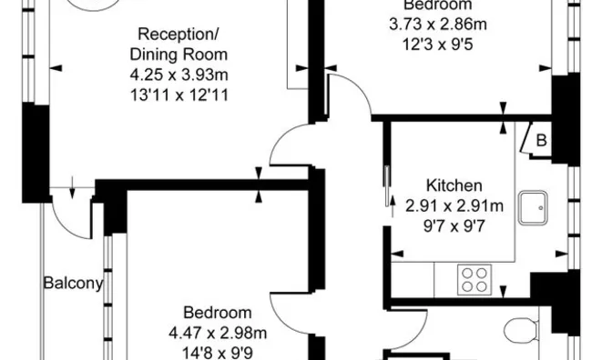 Недвижимость Finborough Road: 4