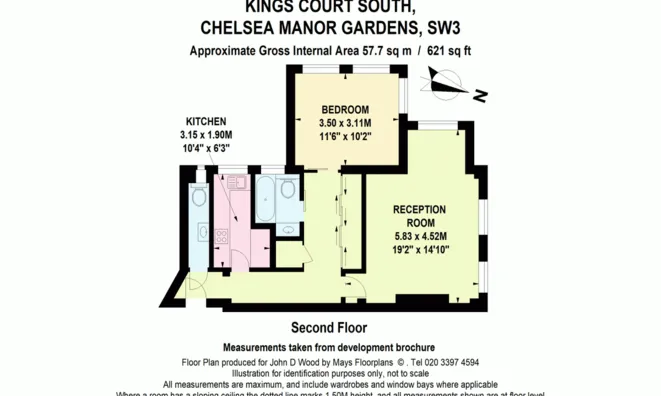 Недвижимость Kings Court South, Chelsea Manor Gardens: 13