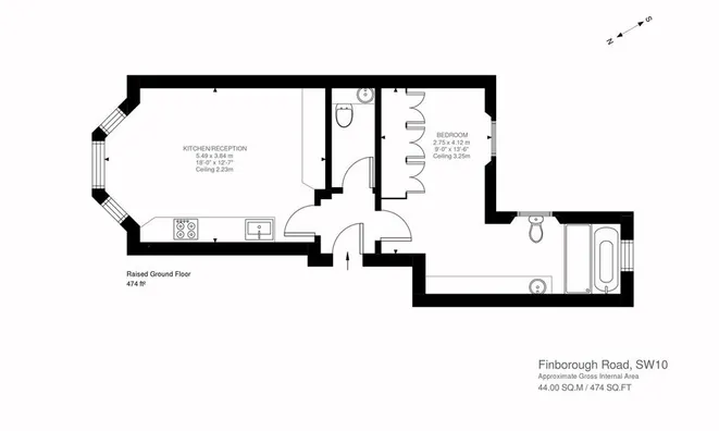 Недвижимость Finborough Road: 12