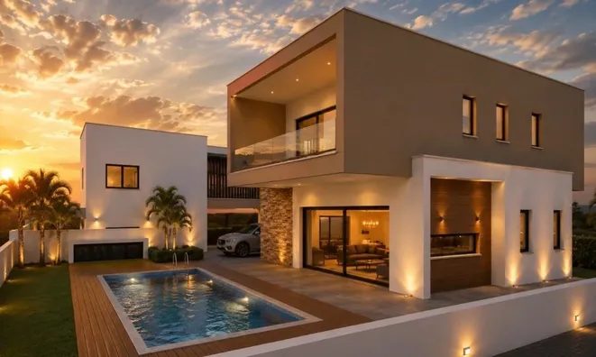 Недвижимость 4 Bedroom Villa For Sale in Agios Athanasios, Limassol: 4