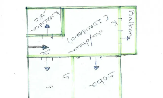 Недвижимость Квартира 3-комнатная Тржна: 2