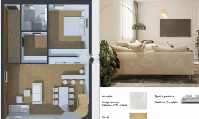 Недвижимость Четырехкомнатная квартира в Опатии: 33