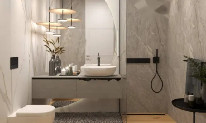 Недвижимость Трехкомнатная квартира в Побри: 34