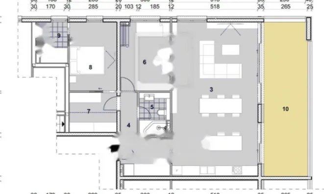 Недвижимость Трехкомнатная квартира в Побри: 39