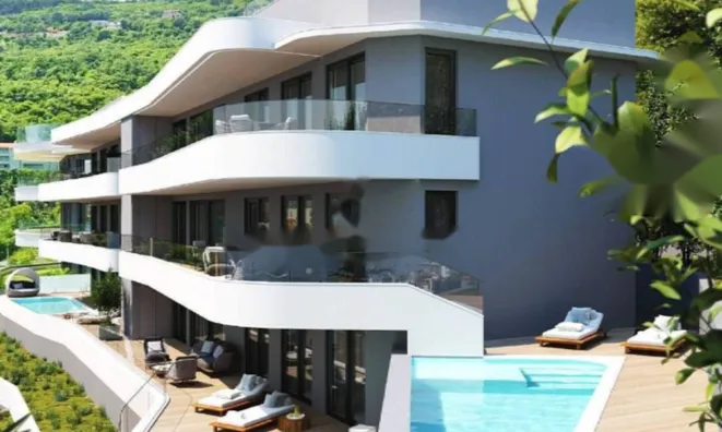 Недвижимость Четырёхкомнатная квартира, Центр, Опатия.: 11