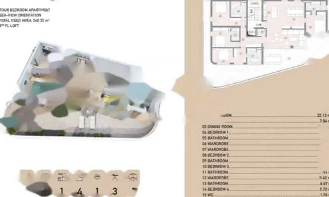 Недвижимость Квартира на Третьем Этажу в Центре Опатии: 3