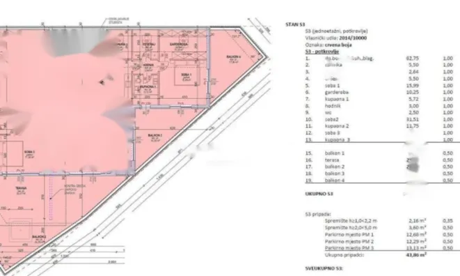 Недвижимость Четырехкомнатная квартира в Центре, Опатия: 4