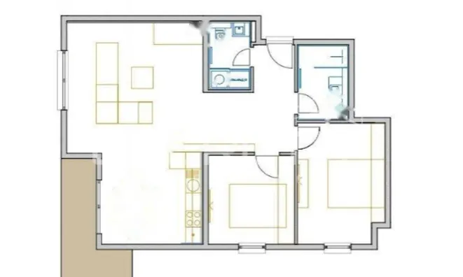 Недвижимость Трехкомнатная квартира в центре: 1