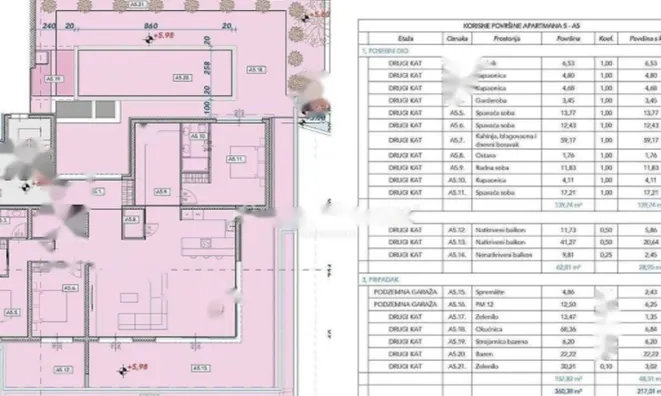 Недвижимость Четырехкомнатная квартира, Центр, Опатия.: 11