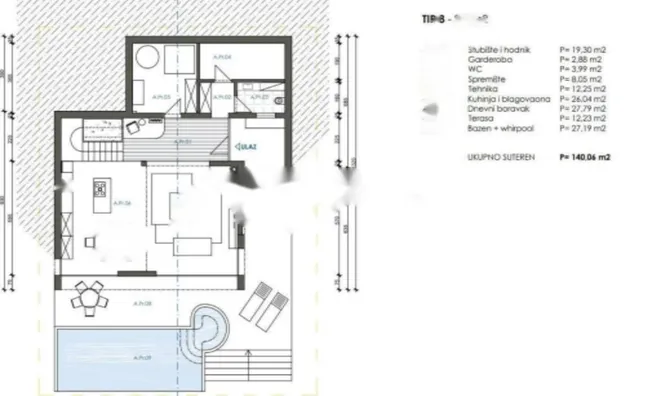 Недвижимость Частный дом 175 м², Центр, Опатия: 10
