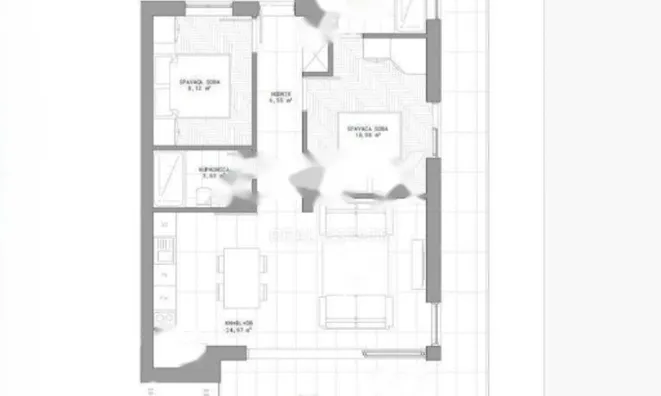 Недвижимость Трёхкомнатная квартира в центре: 4